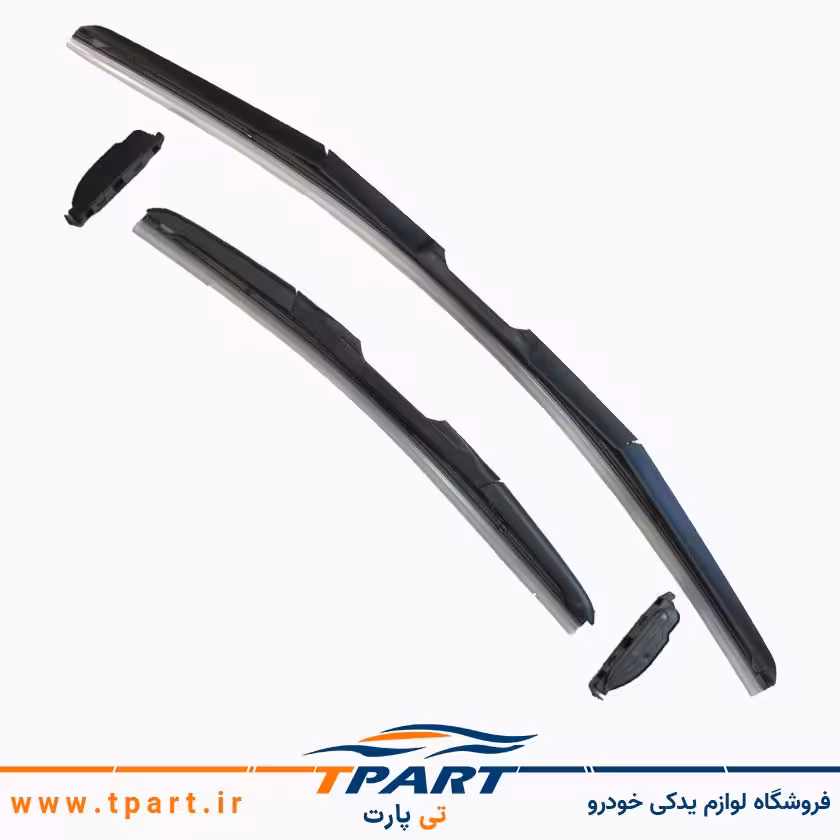 تیغه برف پاک کن هیبریدی پژو 206 بسته 2 عددی