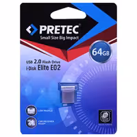 فلش مموری پرتک 64 گیگابایت مدل PRETEC USB2 ELITE