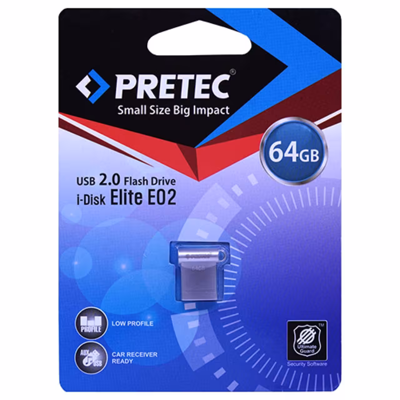 فلش مموری پرتک 64 گیگابایت مدل PRETEC USB2 ELITE