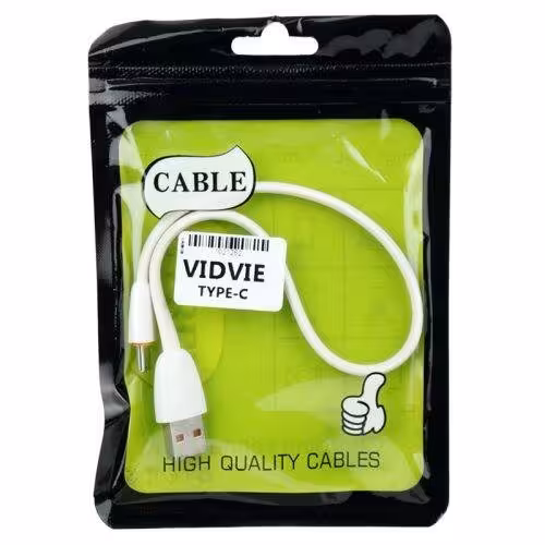 کابل کوتاه تایپ سی Vidvie 30Cm