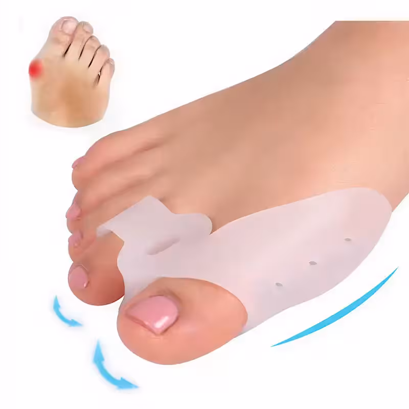 پد سیلیکونی اصلاح انحراف شصت پا بسته 2 عددی کد640