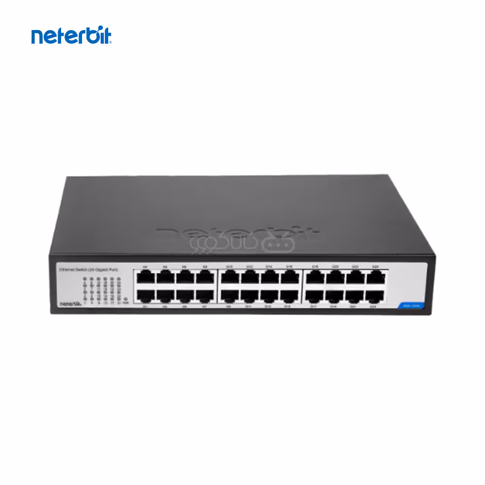 سوئیچ 24 پورت شبکه غیرمدیریتی نتربیت مدل NGS-1024C