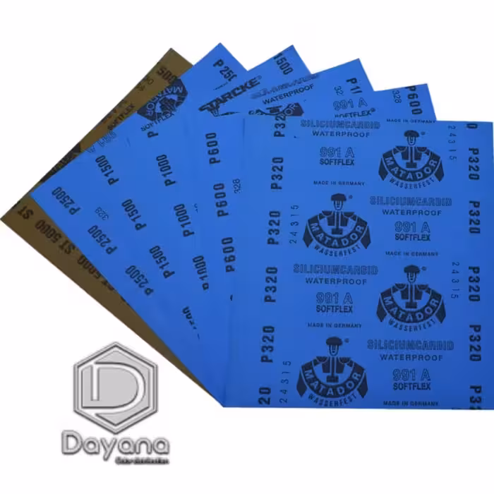 سنباده ماتادور کد 120(بصورت بسته ای فروخته میشود)50عددی