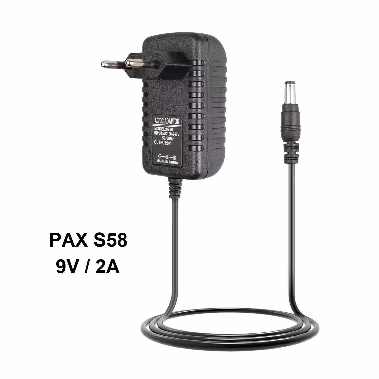 آداپتور کارتخوان سیار پکس 9v/2a – PAX S58فروش ویژه