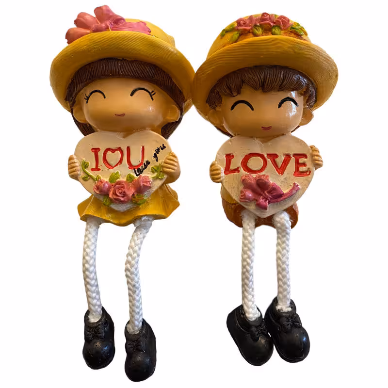 مجسمه مدل فانتزی پاشل کد 1 مجموعه 2 عددی