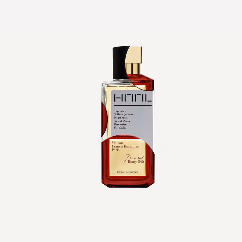 ادکلن زنانه HAAL با رایحه Maison Francis Kurfidjian Baccarat Rouge 540