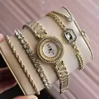 ست ساعت  و دستبند 5 تکه زنانه مدل ای پی AP