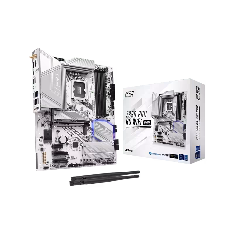 مادربرد ازراک asrock Z890 Pro RS WiFi DDR5 White
