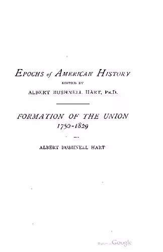 خرید و دانلود نسخه کامل کتاب Formation of the Union 1750-1829