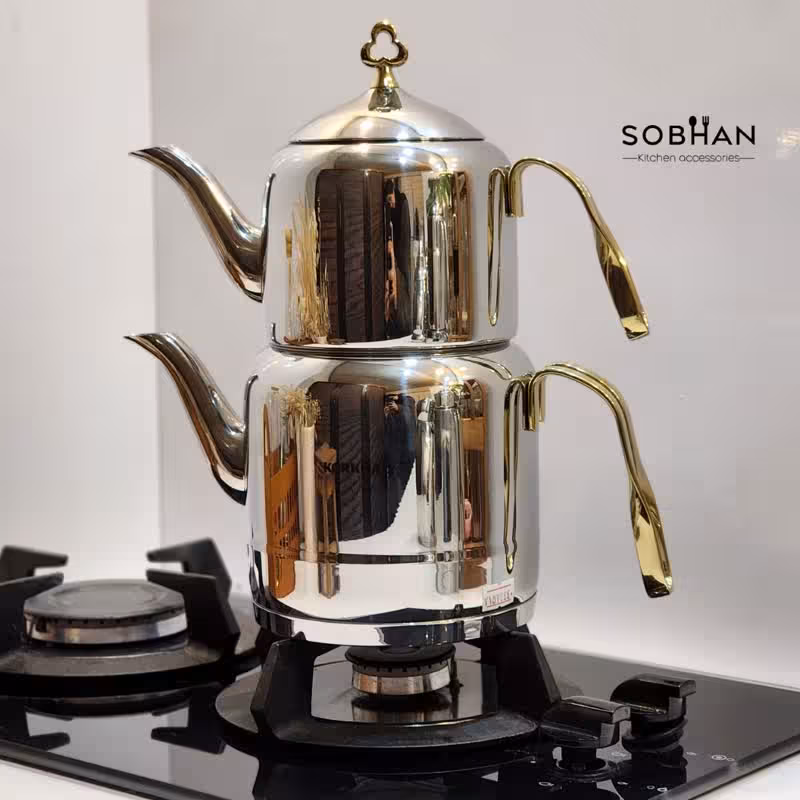 کتری و قوری لوله ای کرکماز korkmaz212