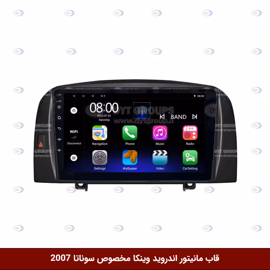 مانیتور اندروید سوناتا 2007 اتومات برند فلای‌ دی‌وای‌تی سری FLYDYT9000
