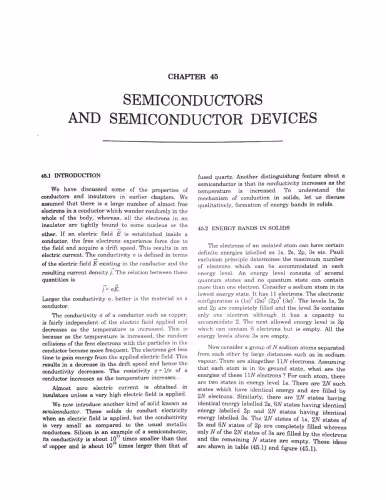 خرید و دانلود نسخه کامل کتاب HCV Chapter 45 Semiconductors and Semiconductor Devices Concepts of Physics H C Verma IIT JEE Part 2 various Engineering Entrance Exams