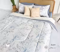 روتختی یک نفره بوش 4 تکه پشت کتان هرمدر