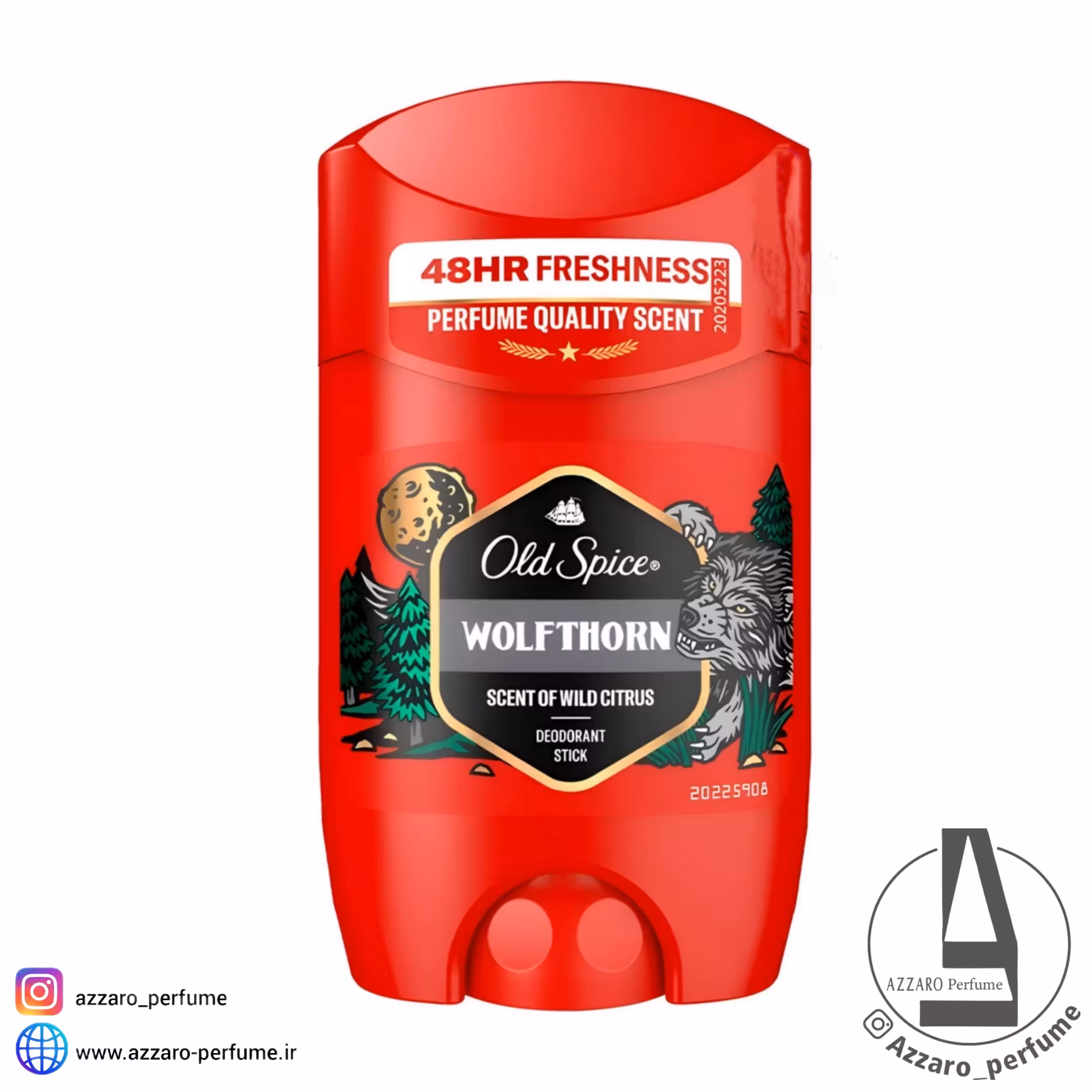 استیک دئودورانت مردانه اولد اسپایس مدل Wolf Thorn حجم 50 میل