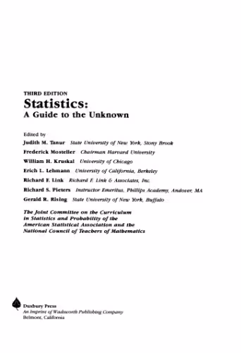 خرید و دانلود نسخه کامل کتاب Statistics: A Guide to the Unknown