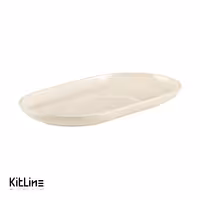 ظرف سرو استون ور 12.5×22 سانتیمتری کرم سوژیلیت