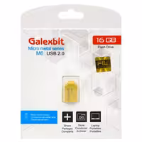 فلش 16G GALEXBIT MICRO METAL SERIES M6