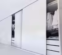 مکانیزم تاپ لاین NM3 (3 درب) چوبی توکار با عرض120 سانتی متر فانتونی کد K124