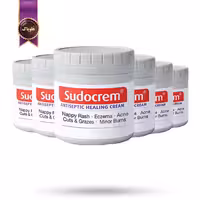 6 عدد کرم سودو کرم Sudocrem مدل ضد عفونی‌ کننده و ترمیم‌ کننده Antiseptic Healing وزن 125 گرم (اورجینال)