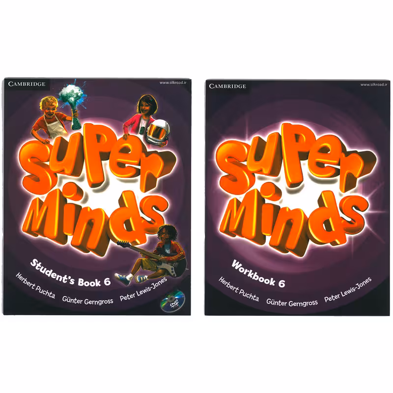 کتاب Super Minds 6 اثر Herbert Puchta انتشارات کمبریج 2 جلدی