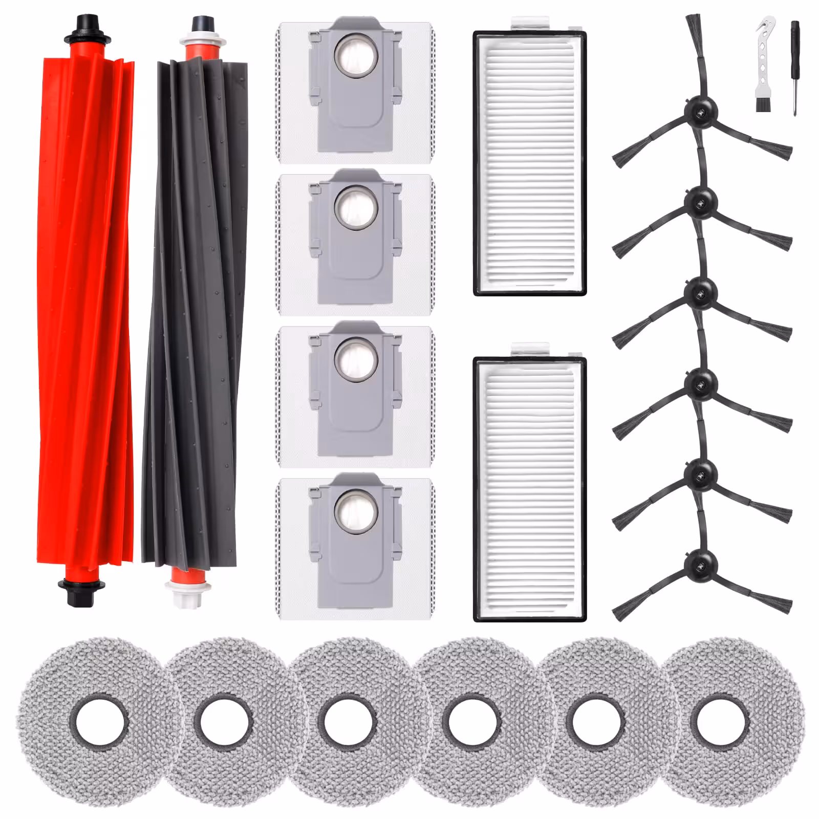 پک اکسسوری جارو رباتیک روبوراک مناسب مدل Roborock Q Revo Master ( ارسال 10 الی 15 روز کاری)