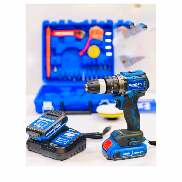 دریل شارژی 36 ولت هیوندا مدل XDJ-1636