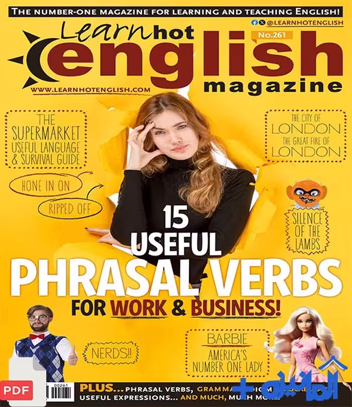 دانلود PDF مجله انگلیسی Learn hot english شماره 261