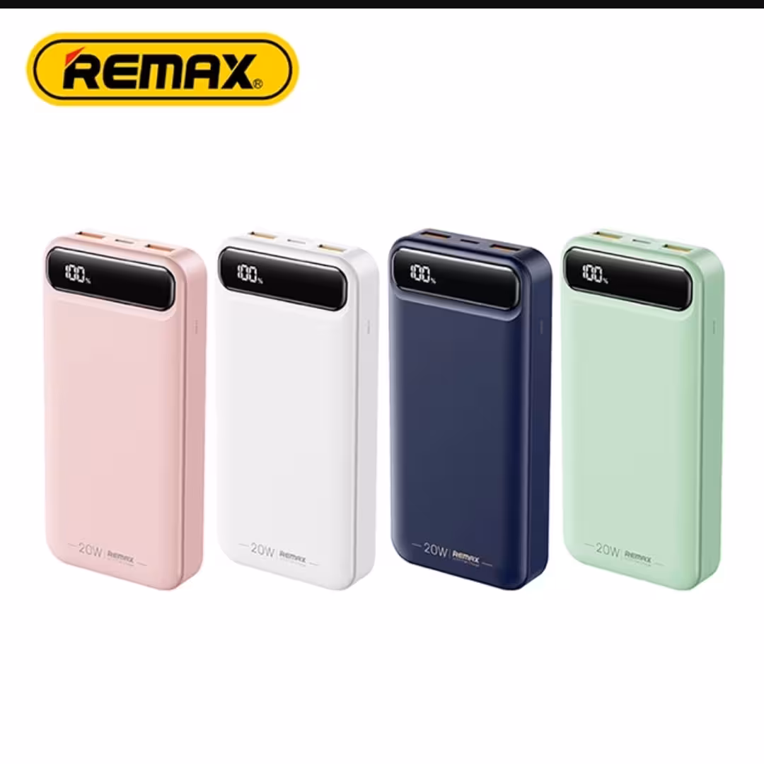 پاوربانک ریمکس 20000 میلی آمپر عمده و تک