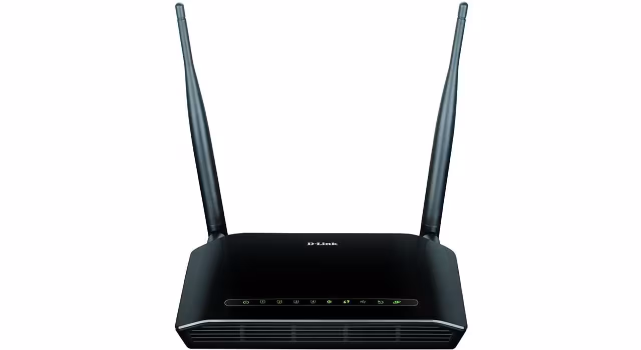 مودم روتر ADSL2 Plus بی‌ سیم N300 دی-لینک مدل DSL-2740U V2