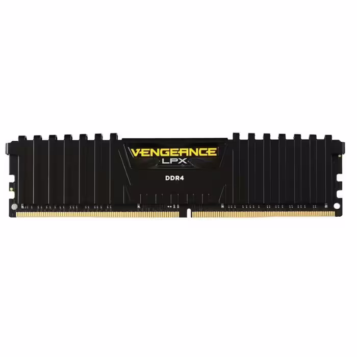 رم دسکتاپ DDR4 تک کاناله 3200 مگاهرتز CL16 کورسیر مدل VENGEANCE LPX ظرفیت 16 گیگابایت گارانتی 18 ماهه شرکتی