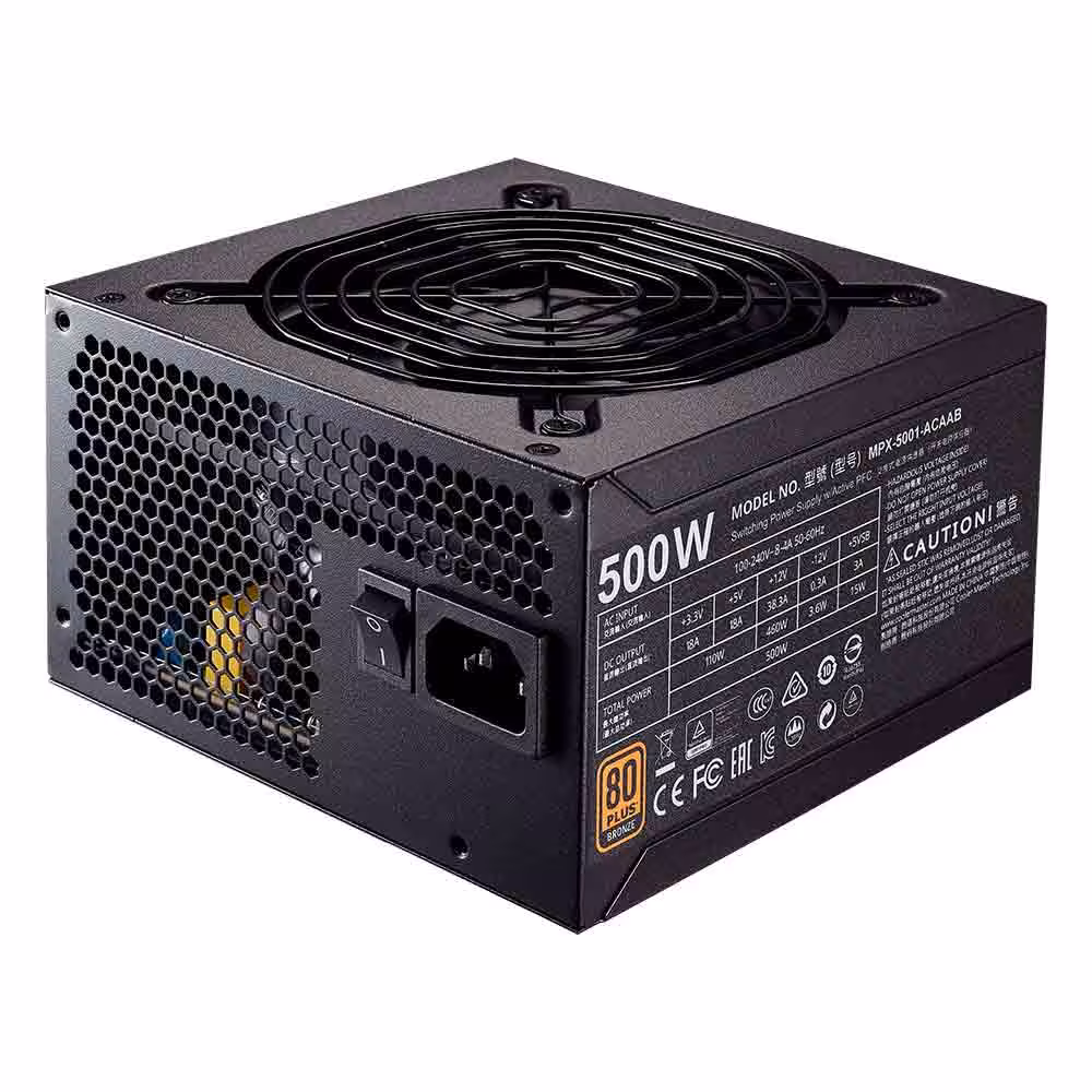 پاور کولر مستر Cooler Master MWE Bronze 500