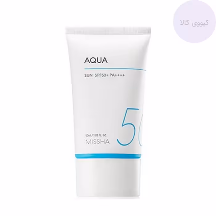 ضد آفتاب آبرسان میشا Missha مدل aqua بی رنگ