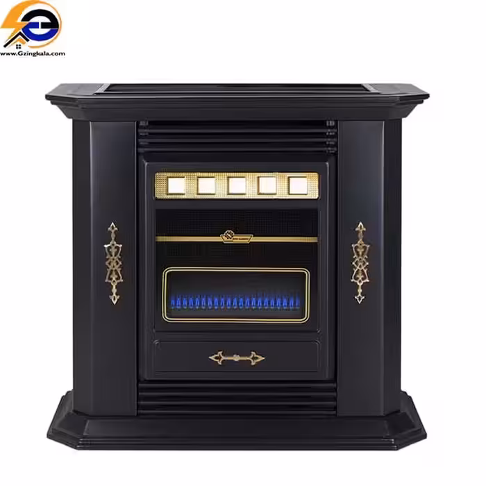 بخاری گازی طرح شومینه ایران شرق مدل 220 بنیامین