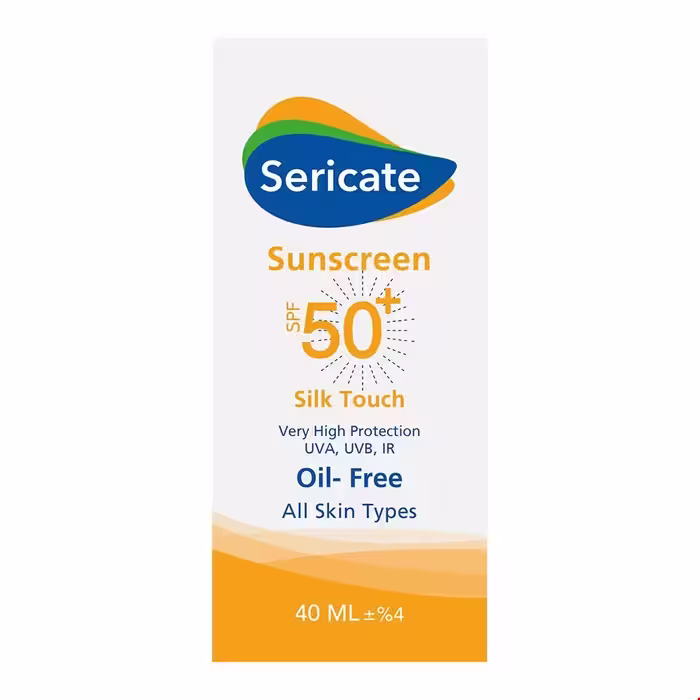 کرم ضد آفتاب سیلک تاچ SPF50 فاقد رنگ سری کیت 40 میلی لیتری