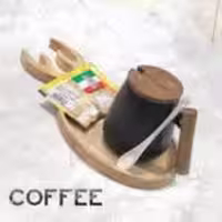 MARKET مارکت  ایسرام ماگ درب چوبی قاشق دار مدل لانژ 9468