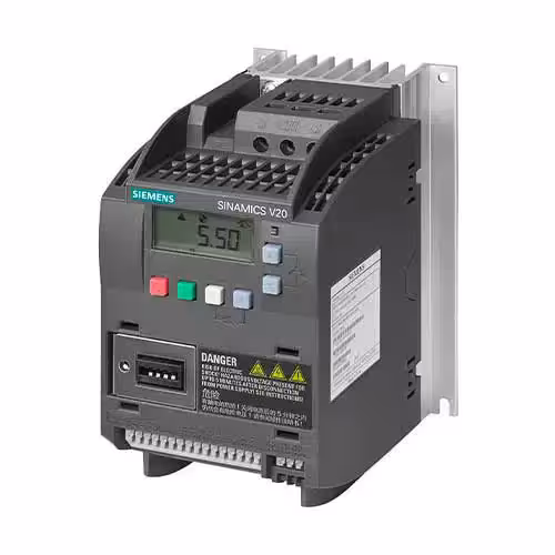 درایو زیمنس 5.5 کیلووات V20 ، سه فاز ، بدون فیلتر