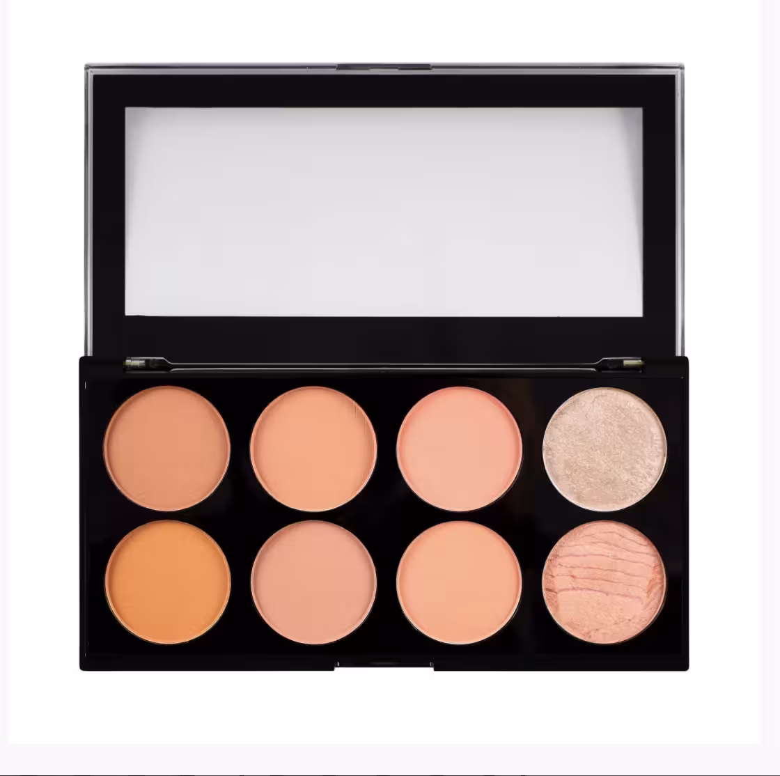 پالت رژگونه رولوشن اصل مدل Hot Spice | 8 رنگ مات و براق برای آرایش گونه حرفه‌ای