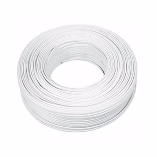 سیم افشان 25 صدم سفید-حلقه 100 متری