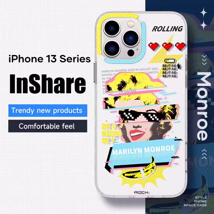 کاور راک مدل  rpc2279 monroe مناسب برای گوشی موبایل اپل iphone 13 pro max