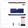 برچسب پوششی ماهوت مدل Blue-Holographic مناسب برای تبلت اپل iPad Pro 10.5 2017 A1701