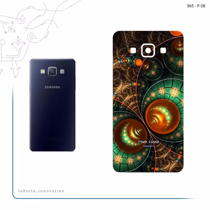 برچسب پوششی ماهوت مدل Mathematical Geometric Shape 3 مناسب برای گوشی موبایل سامسونگ Galaxy A5 2015