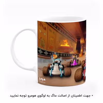 ماگ هومرو طرح کراش باندیکوت مدل MG3620