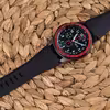 برچسب ماهوت طرح Red-Fiber مناسب برای ساعت هوشمند سامسونگ Galaxy Gear S3 Frontier