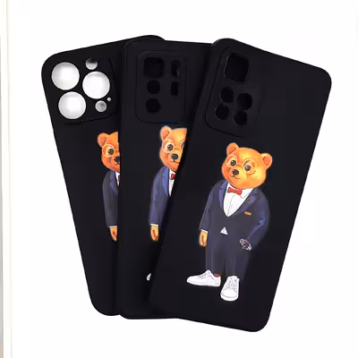  کاور لاین کینگ مدل Bearcot مناسب برای گوشی موبایل سامسونگ Galaxy A03s به همراه پایه نگهدارنده