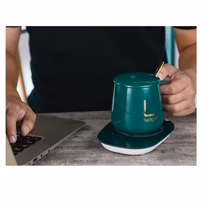 ماگ حرارتی لاکی کد 532 به همراه صفحه گرمکن برقی