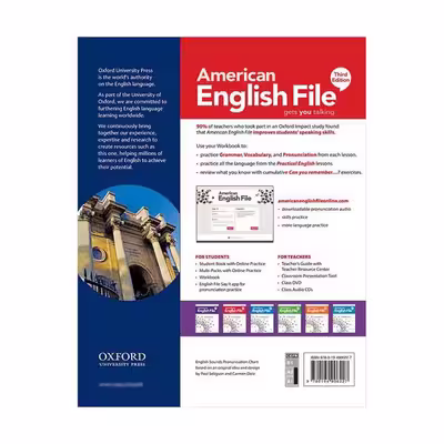 کتاب American English File 1 3rd اثر جمعی از نویسندگان انتشارات سپاهان