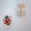 چراغ دیواری نئون دیزاین طرح Gift-Box_ORG