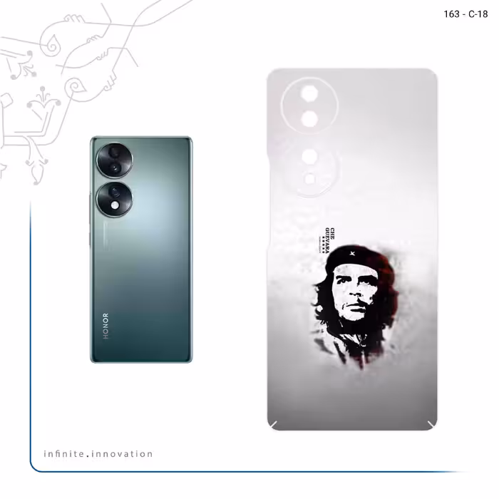 برچسب پوششی ماهوت مدل Che_Guevara مناسب برای گوشی موبایل آنر 70