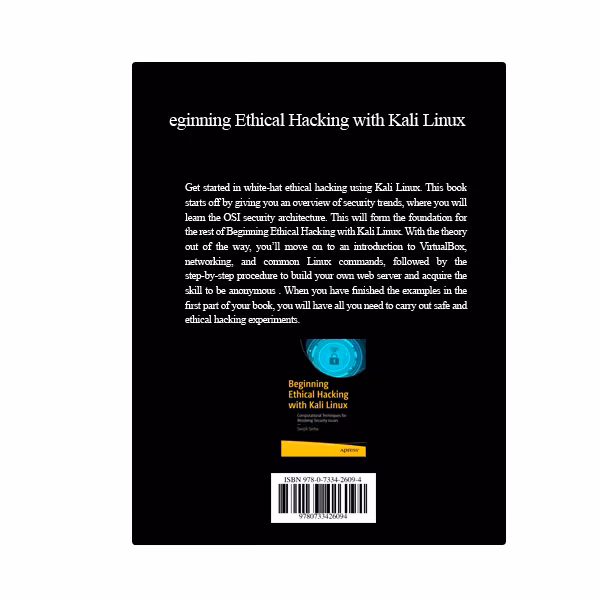 کتاب eginning Ethical Hacking with Kali Linux اثر Sanjib Sinha انتشارات نبض دانش