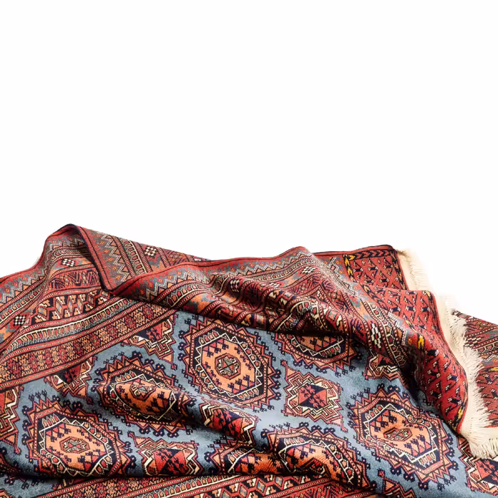 فرش دستبافت سه و نیم متری مدل ترکمن  کد  40.2600